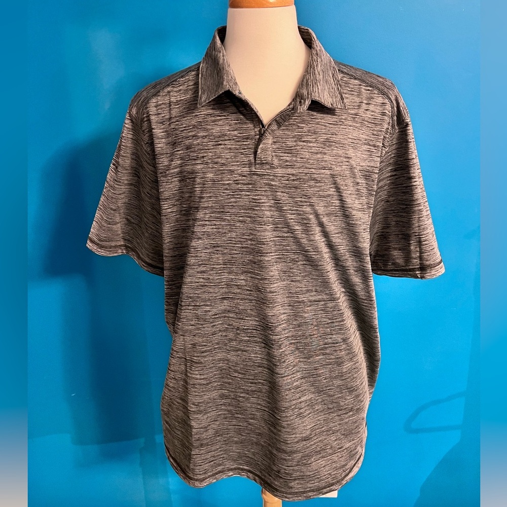 Gray Tommy Bahama polo